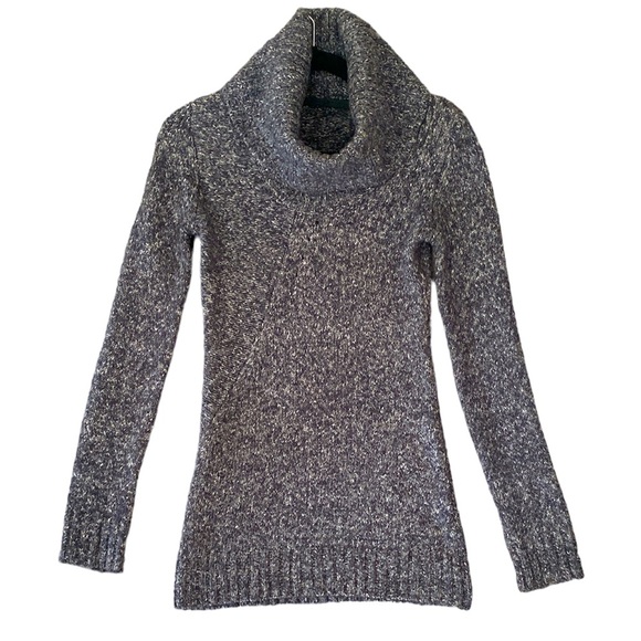 Jenni Kayne Sweaters - Jenni Kayne Wool Cashmere Marled Cowl Turtleneck Longline Sweater size XS